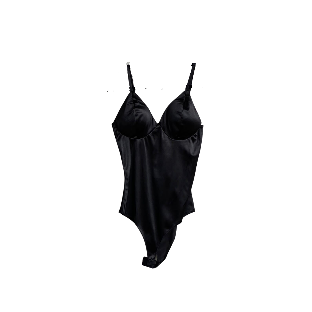 Body Satinado Negro