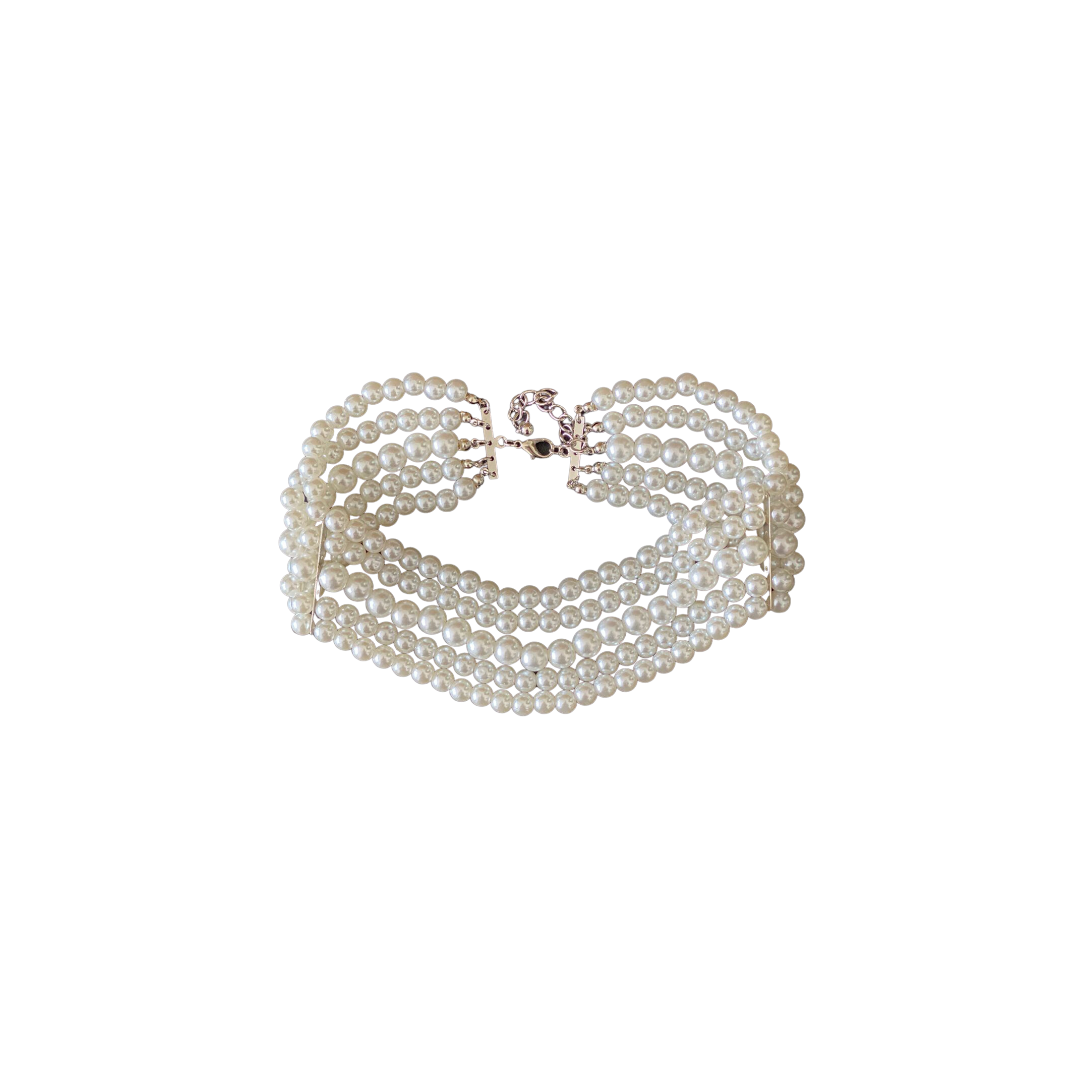 Collar perlas