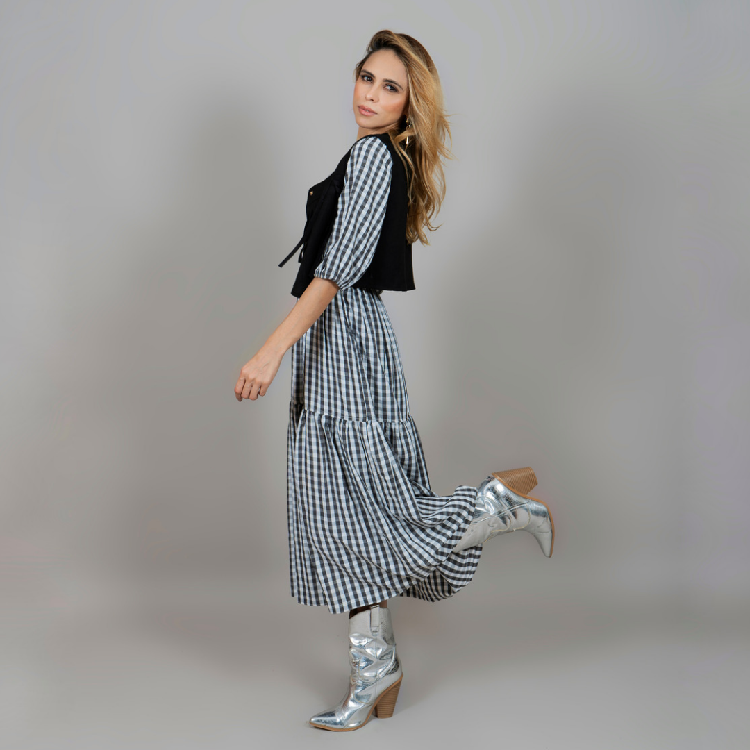 Vestido Vichy