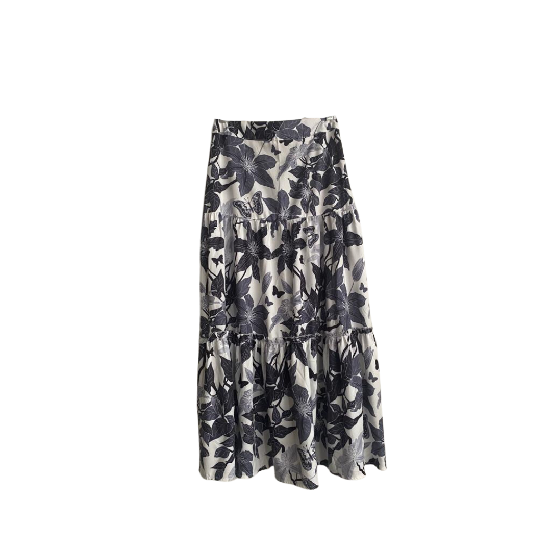 Conjunto estampado gris olanes