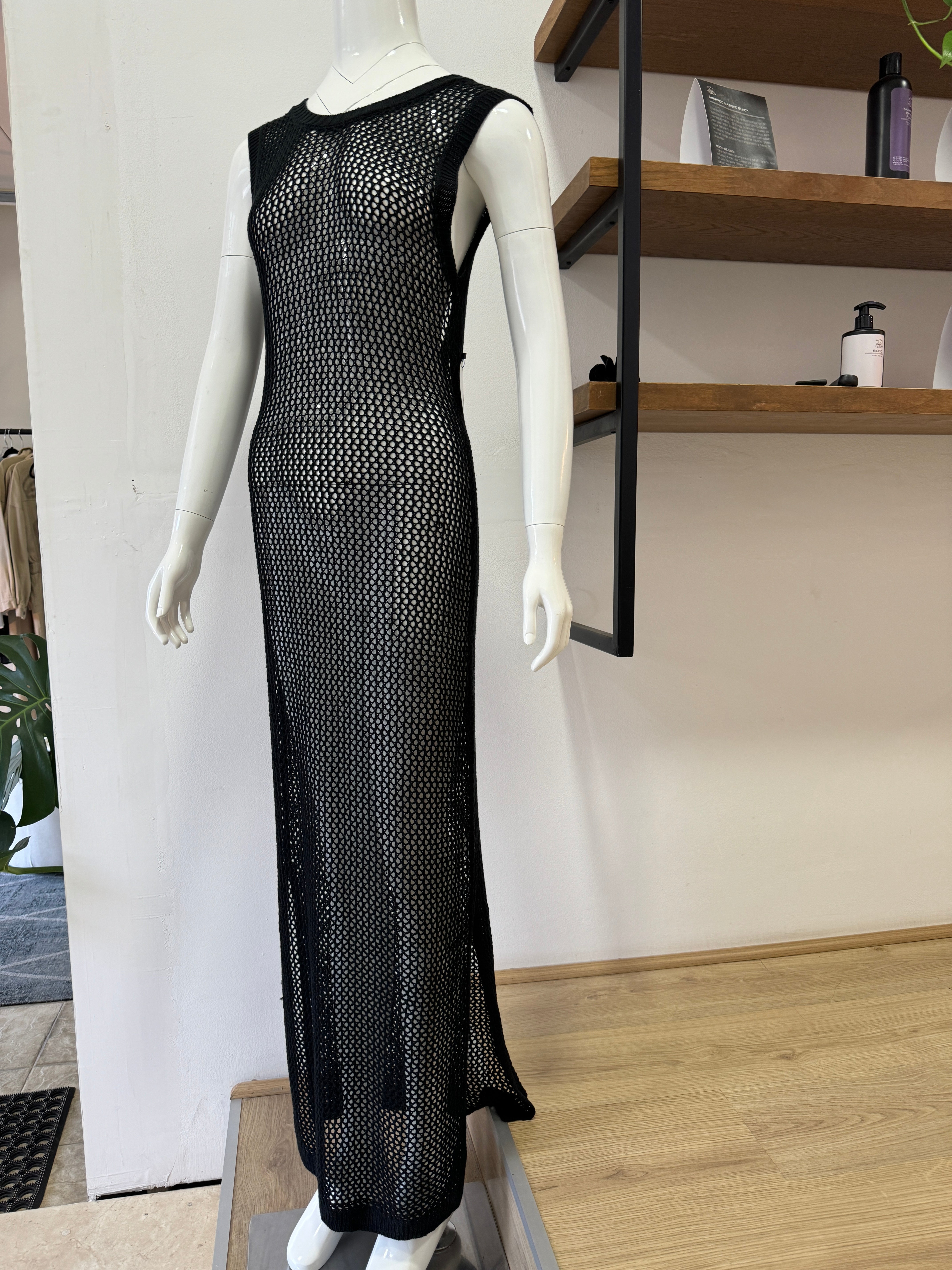 Vestido de Punto Negro