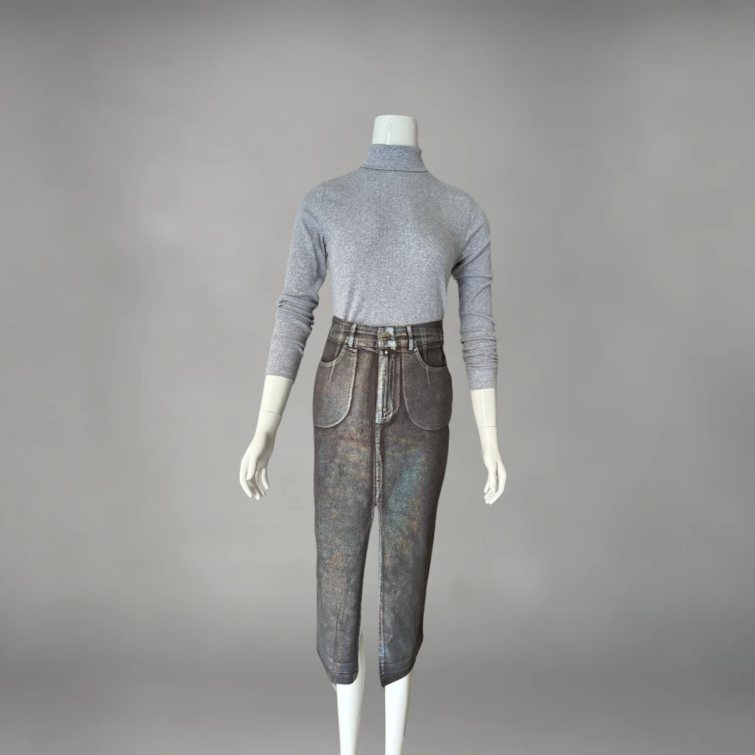Falda Deslavada Silver