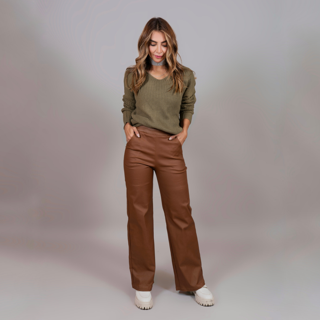 Pantalón Efecto Piel