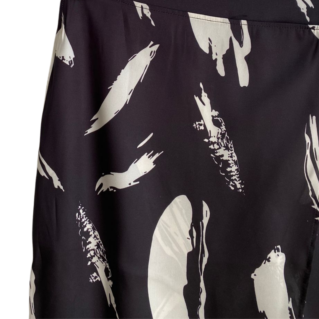 Falda Estampada hojas