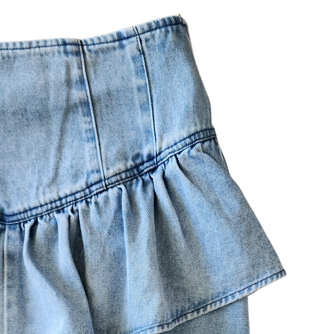 Falda mezclilla olan