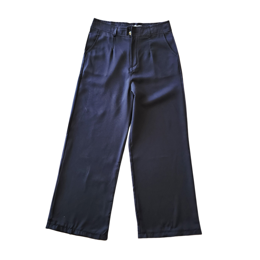 Pantalón negro recto