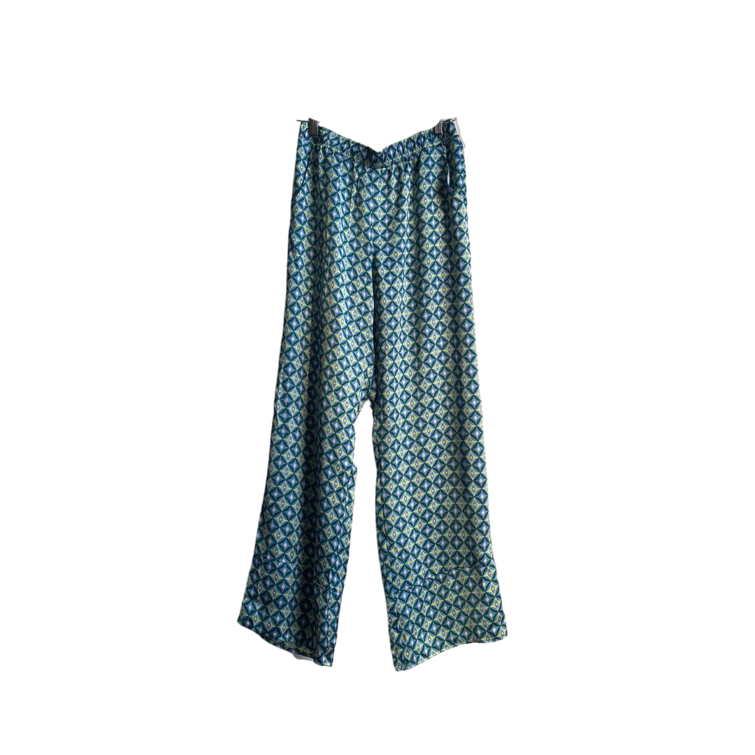 Pantalón Azúl/Limón