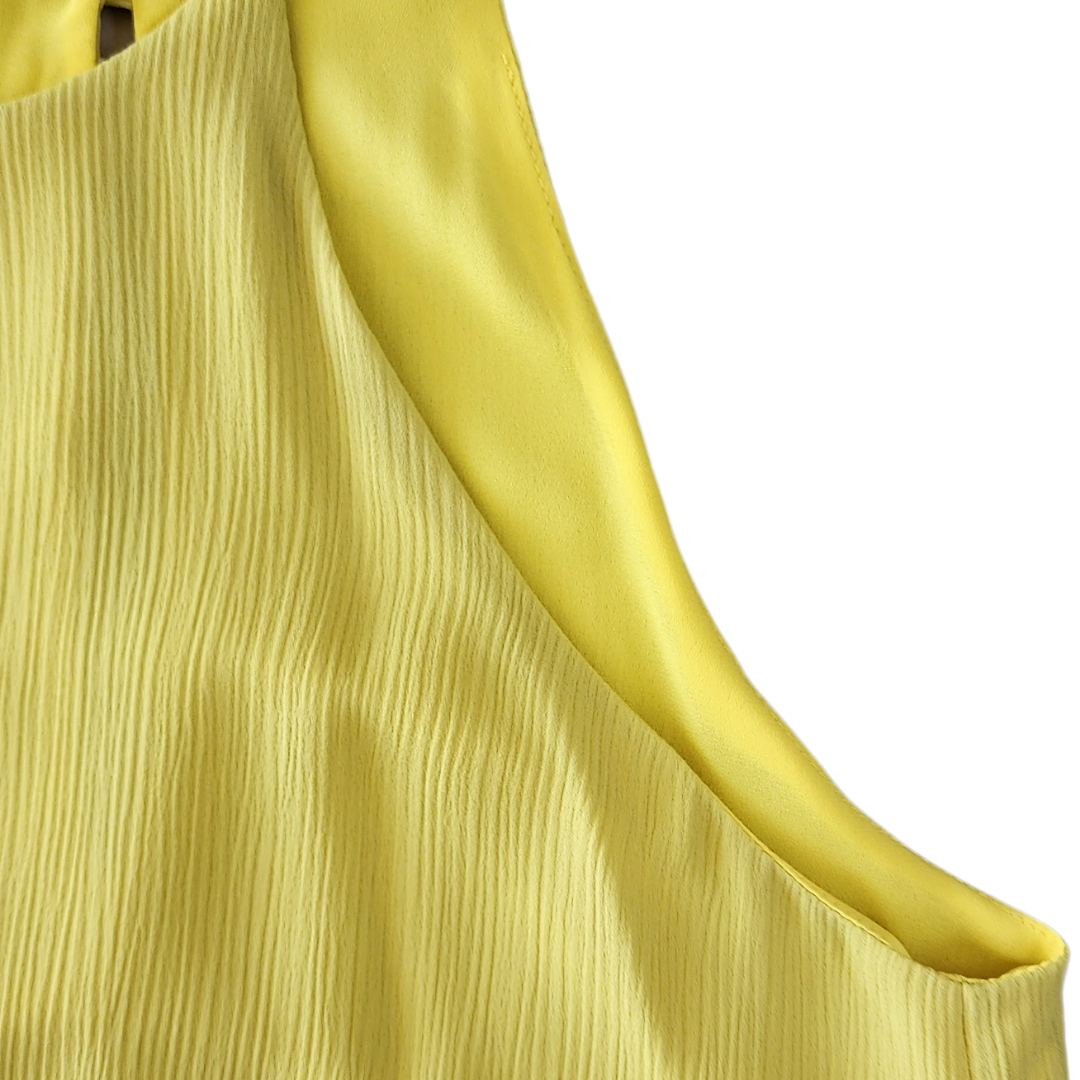 Vestido Amarillo Chartreuse