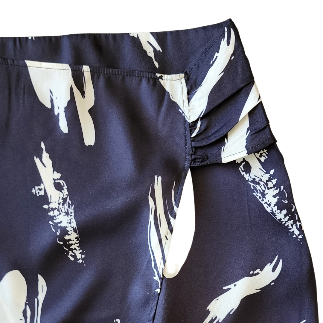 Falda Estampada hojas