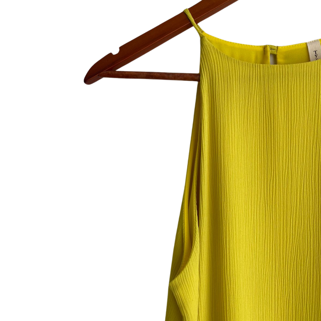 Vestido Amarillo Chartreuse
